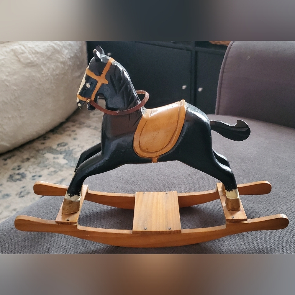 Wooden Rocking Horse